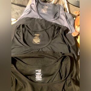 3 Danskin Now Tank tops (3)  L/G and one XL
